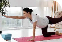 ejercicio de equilibrio en casa-con entrenamiento online